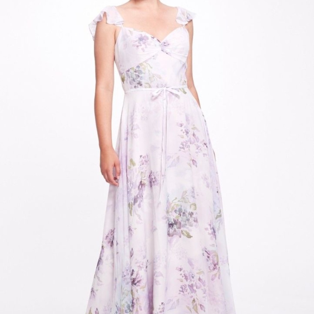 Marchesa Bridesmaid Floral Dress